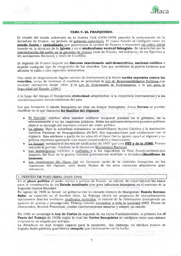 Miniatura del documento Franquismo.pdf