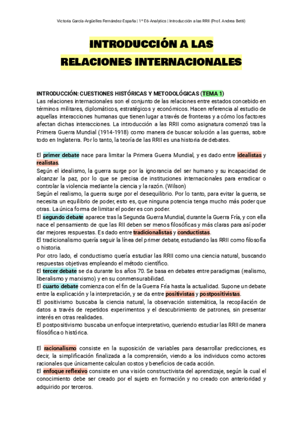 Miniatura del documento Apuntes Introducción a las Relaciones Internacionales.pdf