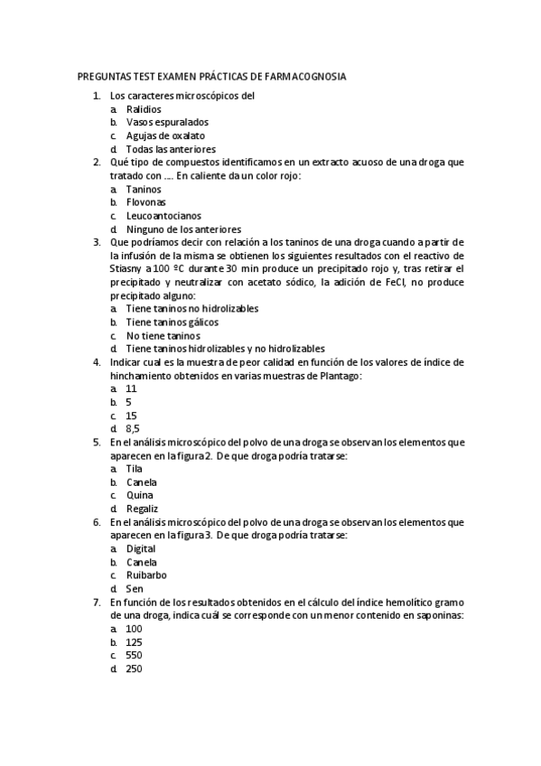 Miniatura del documento PREGUNTAS-TEST-EXAMEN-PRACTICAS-DE-FARMACOGNOSIA.pdf