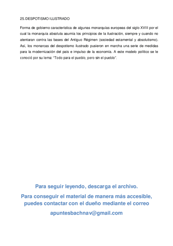 Miniatura del documento 25. Despotismo ilustrado
