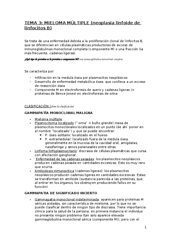 Miniatura del documento TEMA 3- Mieloma multiple.docx