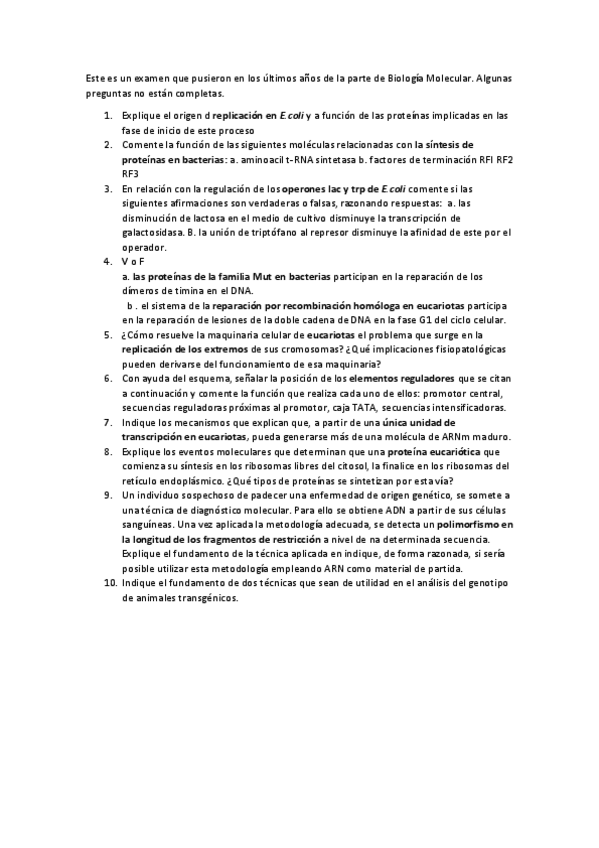 Miniatura del documento Examen Biología Molecular.pdf