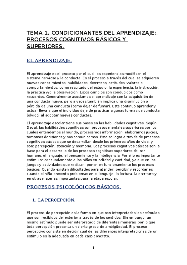 Miniatura del documento PSICOLOGÍA DEL APRENDIZAJE. CONDICIONANTES DEL APRENDIZAJE..docx