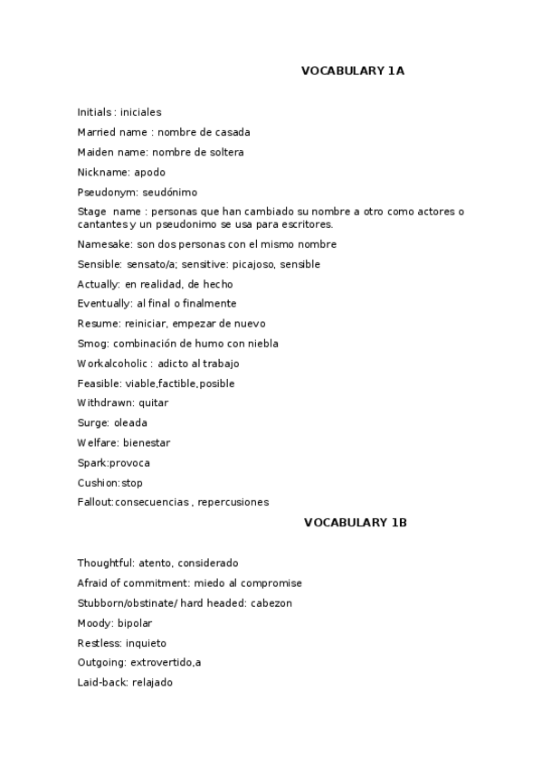 Miniatura del documento VOCABULARY-1A.docx