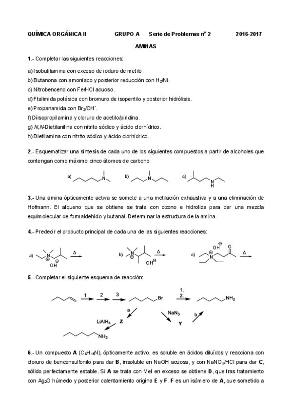 Miniatura del documento Problemas Serie 2 Aminas.pdf