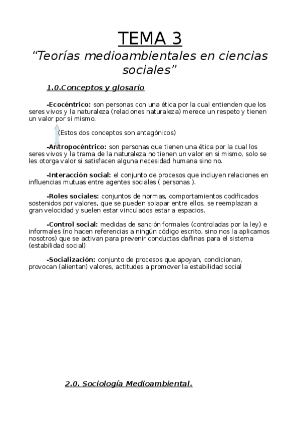 Miniatura del documento Tema 3 Cultura sociedad- medio ambiente.odt