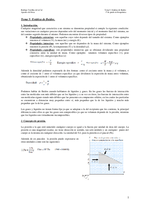 Miniatura del documento Capítulo 5 Estática de fluidos.doc