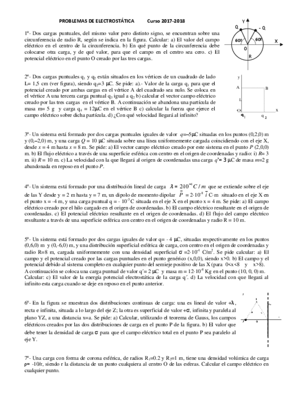 Miniatura del documento Enunciados-Problemas-electrostatica1718.pdf