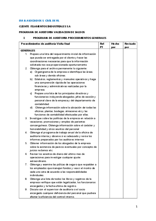 Miniatura del documento PROGRAMAGENERALDEAUDITORIAFILAMENTOSINDUSTRIALES1.pdf