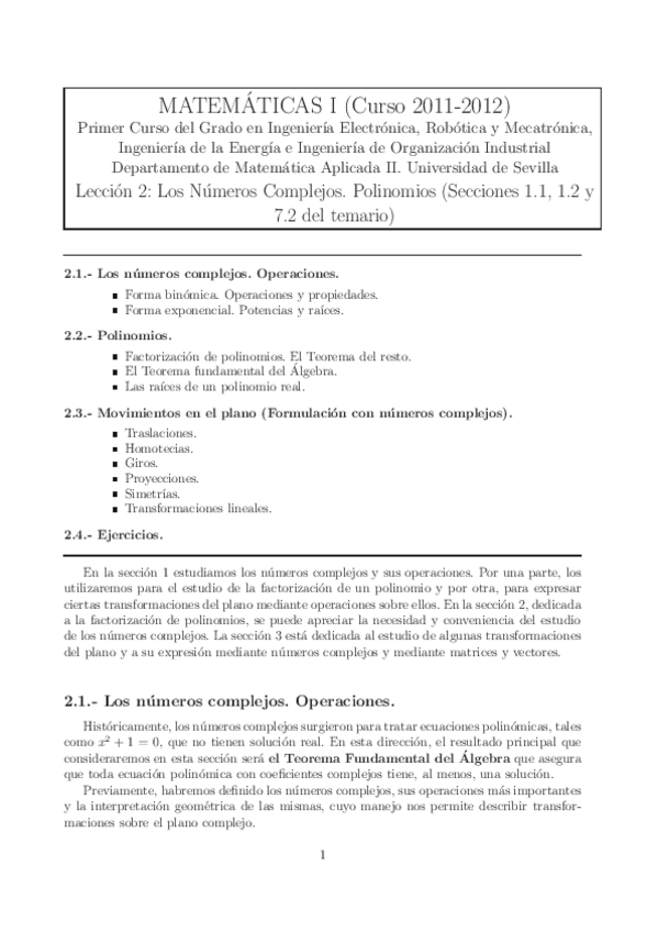Miniatura del documento Leccion 2-Números complejos.pdf