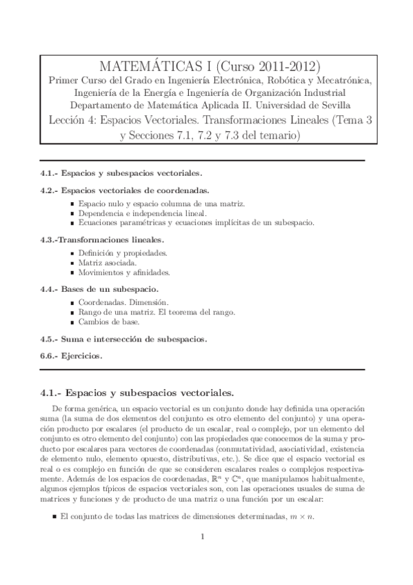 Miniatura del documento Lección 4-Espacios vectoriales.pdf