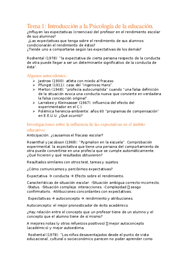 Miniatura del documento Tema 1 Psicologia.docx