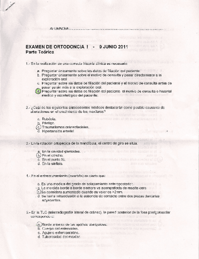 Miniatura del documento Examen-Ortodonca-JUNIO-2011.pdf