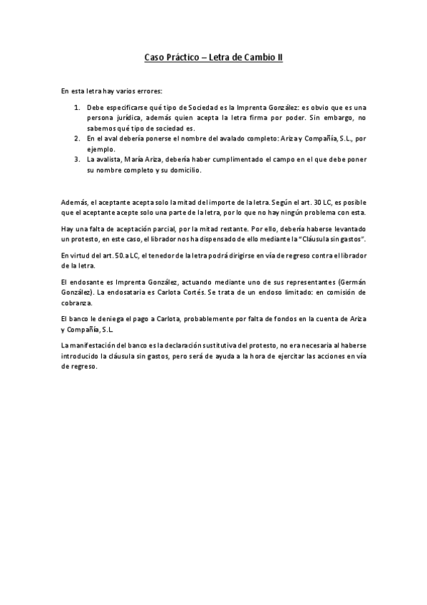 Miniatura del documento Caso Práctico - Letra de Cambio II.pdf