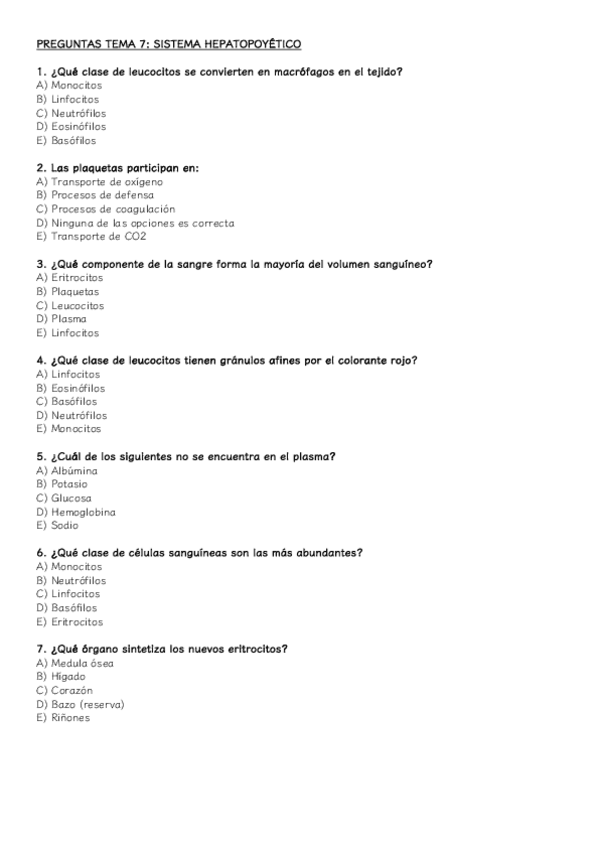 Miniatura del documento PREGUNTAS SISTEMA HEMATOPOYÉTICO
