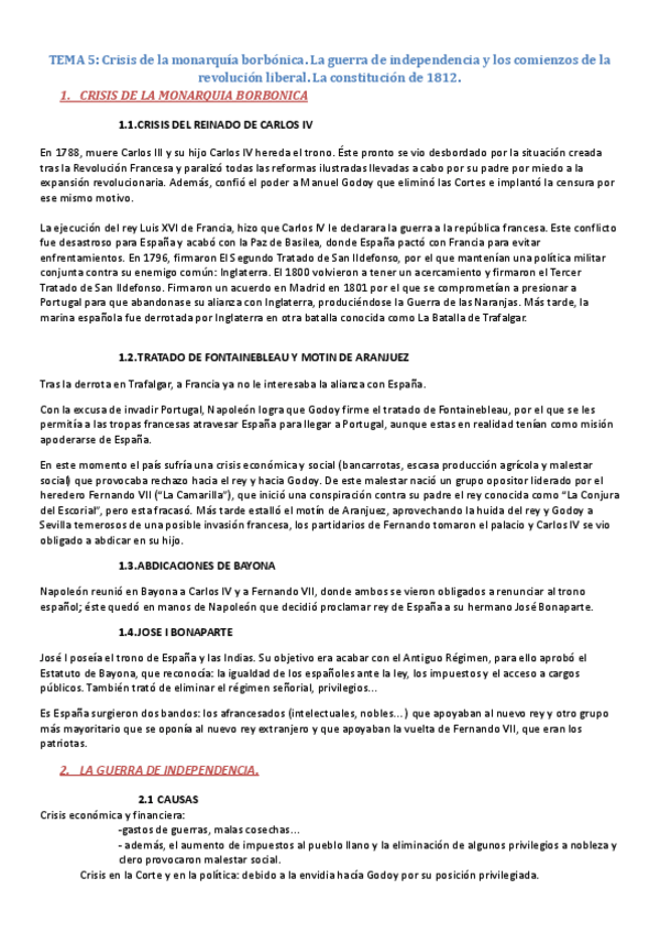 Miniatura del documento T5. GUERRA DE INDEPENDENCIA