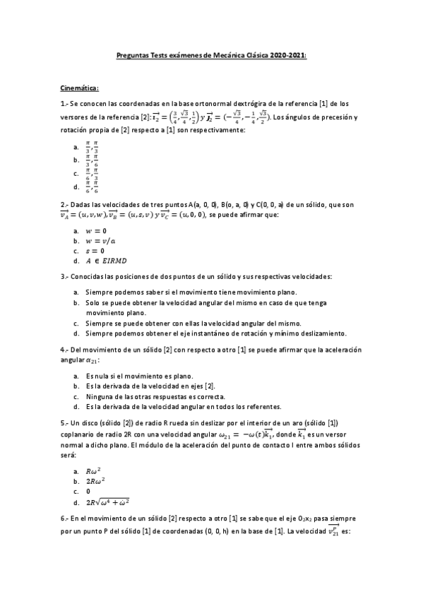Miniatura del documento Preguntas-Tests-examenes-de-Mecanica-Clasica-2020.pdf