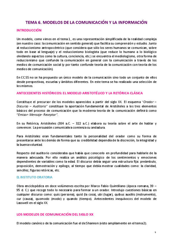 Miniatura del documento TEMA 6. Modelos de la comunicación y de la información..pdf