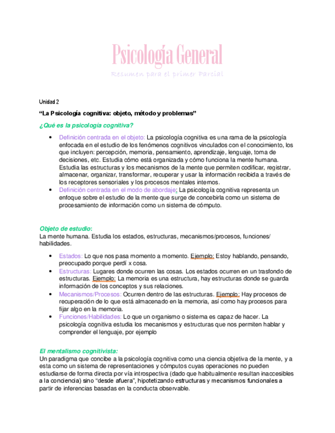 Miniatura del documento Resumen-Psicologia-General-primer-parcial.pdf