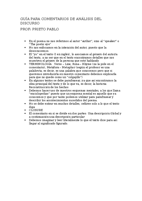 Miniatura del documento GUÍA PARA COMENTARIOS DE ANÁLISIS DEL DISCURSO.docx