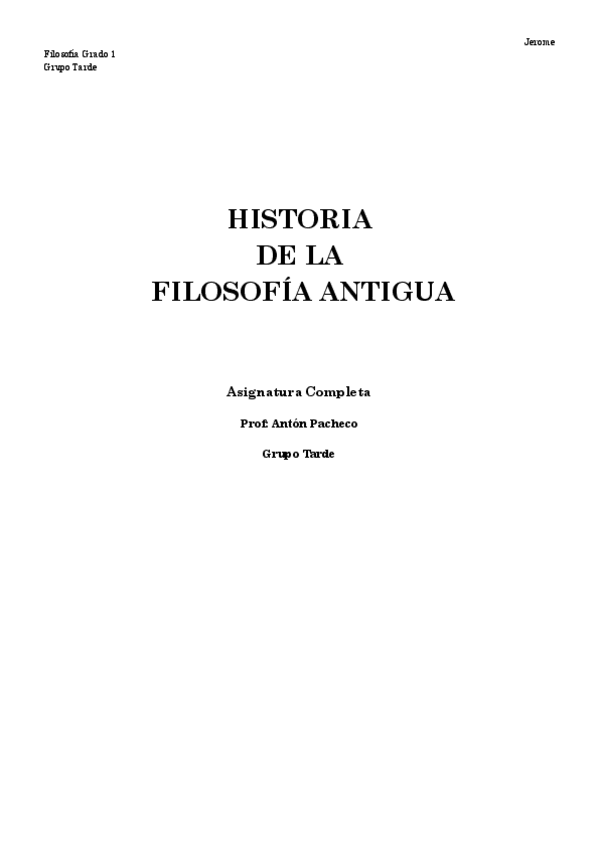 Miniatura del documento Historia de la Filosofía Antigua