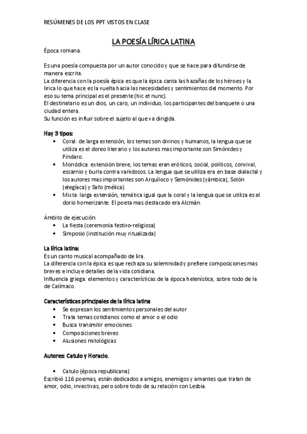 Miniatura del documento LÍRICA LATINA (profesora Sandra María)