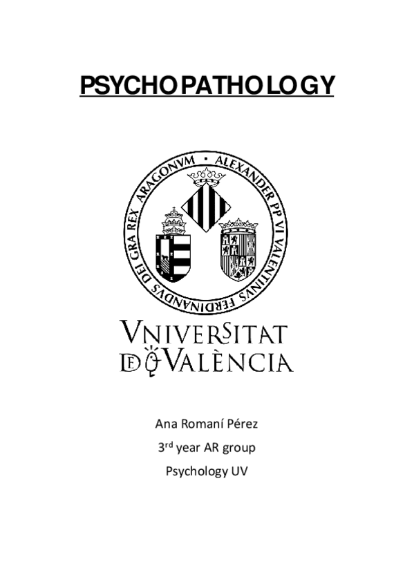 Miniatura del documento Notes-psychopathology-1st-semester.pdf