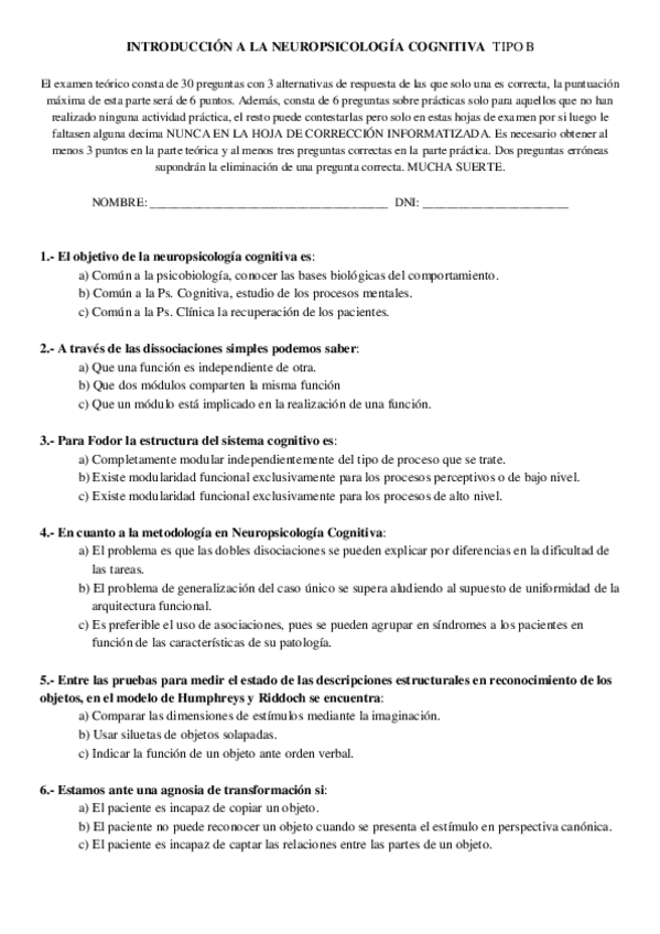 Miniatura del documento Examen tipo B NEURO 3º.pdf