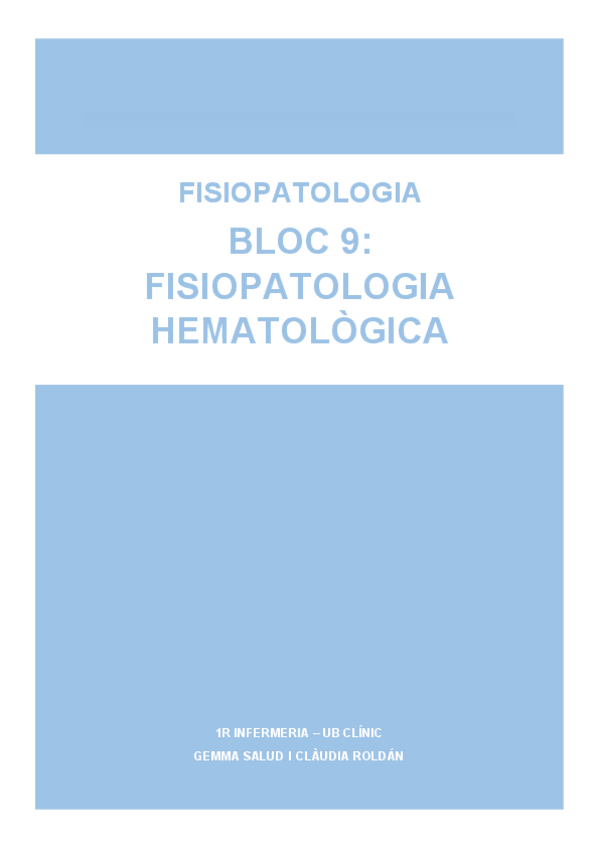 Miniatura del documento BLOC-9-FISIOPATOLOGIA-HEMATOLOGICA-veteranes.pdf