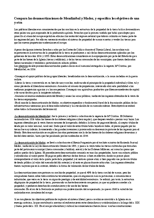 Miniatura del documento Compara-las-desamortizaciones-de-Mendizabal-y-Madoz-y-especifica-los-objetivos-de-una-y-otra.pdf