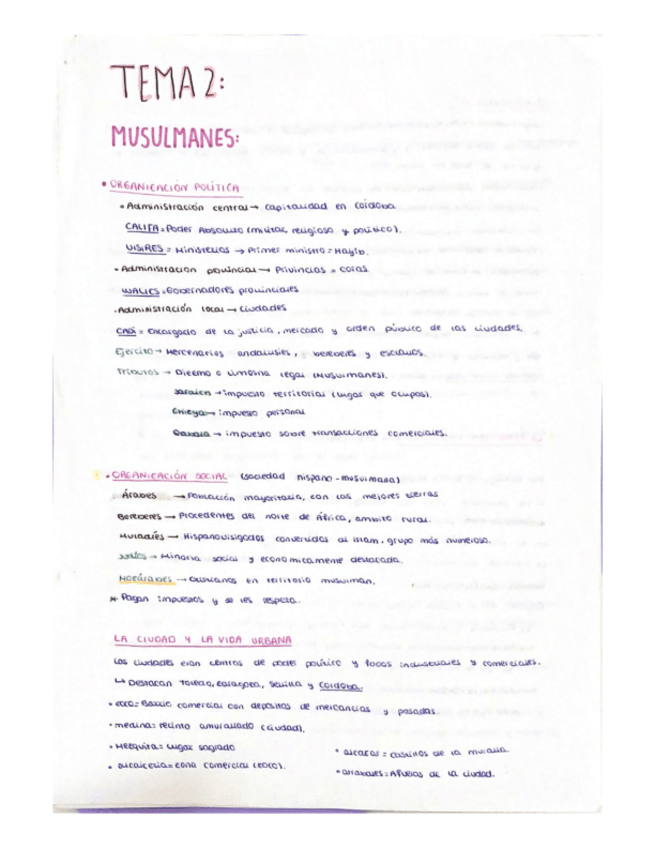 Miniatura del documento Tema-2-Edad-Media--Musulmanes-y-Reinos-Cristianos.pdf