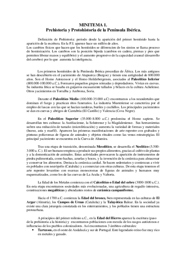 Miniatura del documento minitema1prehistoriayprotohistoria.pdf