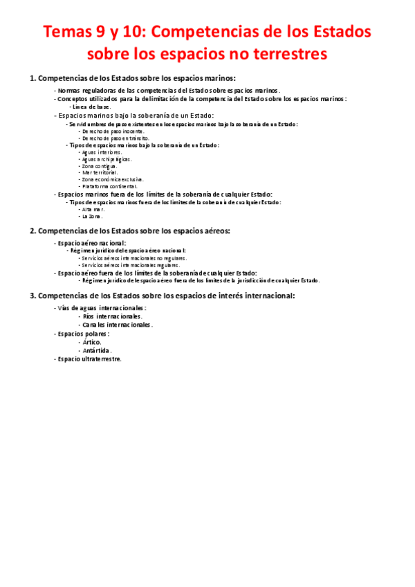 Miniatura del documento Tema 9 y 10 - Competencias de los Estados sobre los espacios no terrestres.pdf
