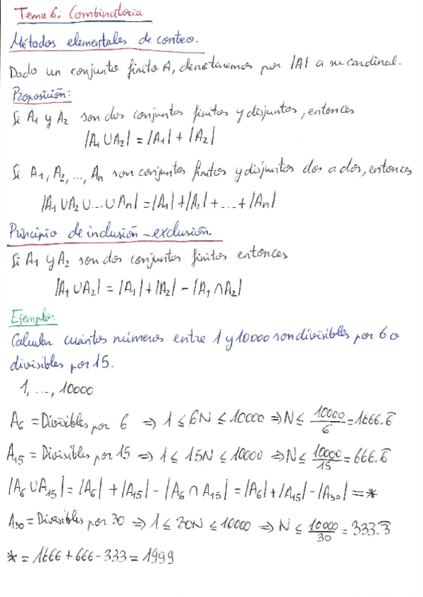 Miniatura del documento Tema 6 - Combinatoria.pdf