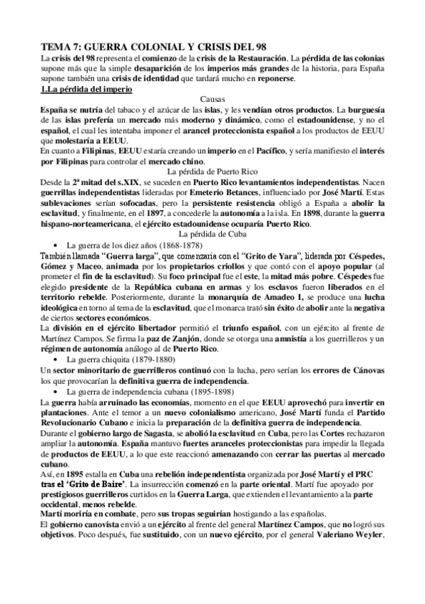 Miniatura del documento Tema-7-Guerra-colonial-y-Crisis-del-98-esq.pdf