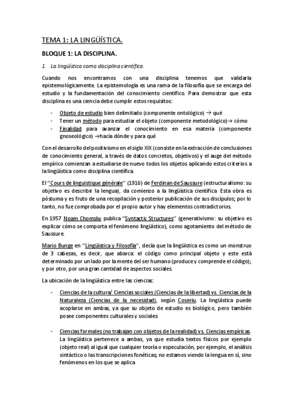 Miniatura del documento LINGÜÍSTICA TEMA 1 BLOQUE 1 LA DISCIPLINA.pdf