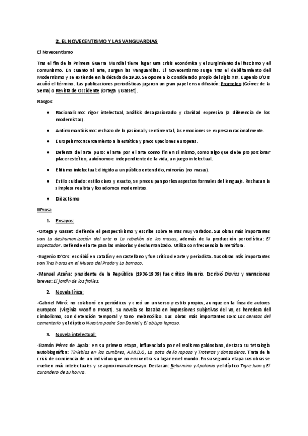 Miniatura del documento 2 - Novecentismo y vanguardias.pdf