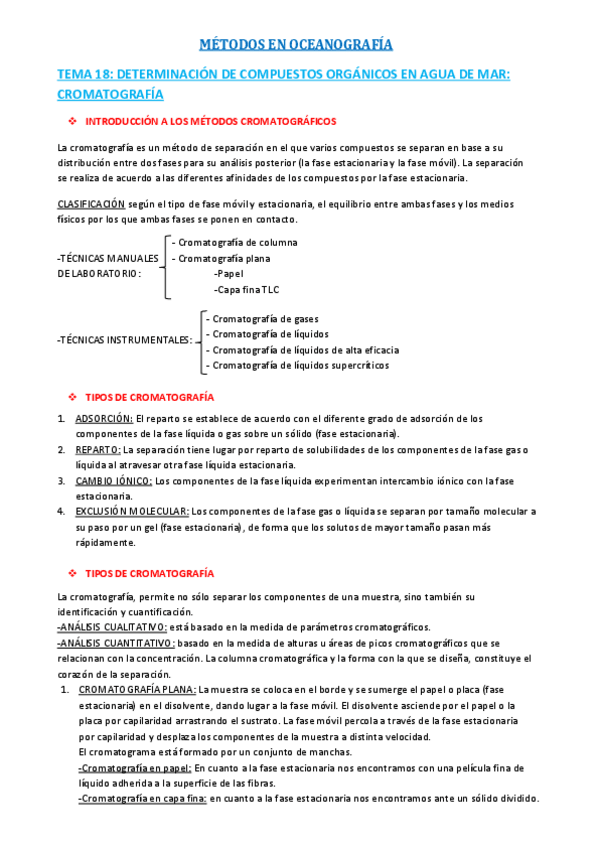 Miniatura del documento MÉTODOS EN OCEANOGRAFÍA - RESUMEN TEMAS 18 y 19.pdf