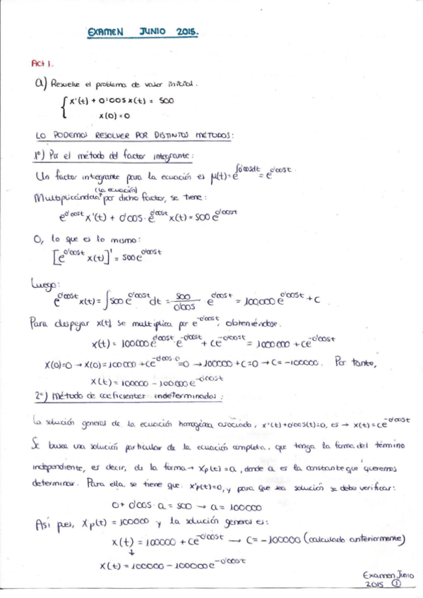 Miniatura del documento EXAMEN 1 RESUELTO - ECUACIONES DIFERENCIALES.pdf