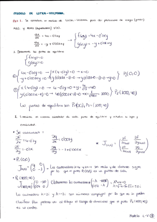Miniatura del documento EJERCICIOS RESUELTOS - MODELO LOTKA VOLTERRA - ECUACIONES DIFERENCIALES.pdf