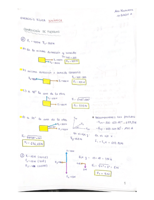 Miniatura del documento Ejercicios-dinamica-Composicion-de-fuerzas.pdf