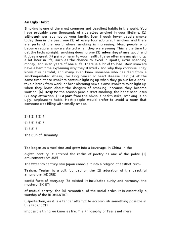 Miniatura del documento Exercises-II.docx