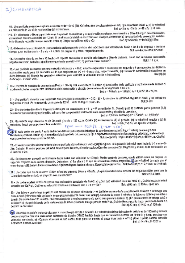 Miniatura del documento Física I Relación 2 y 3 Cinematica Resueltos.pdf