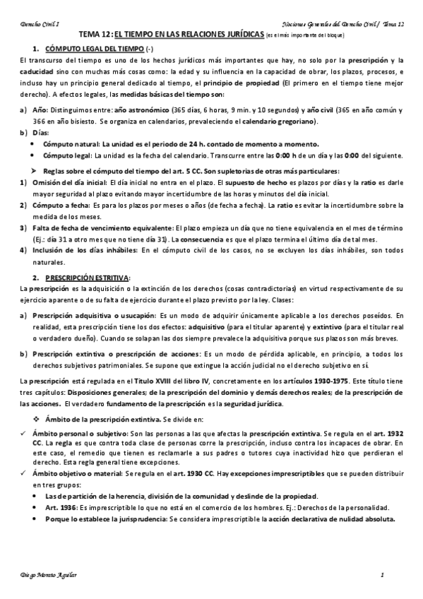 Miniatura del documento TEMA 12 EL TIEMPO EN LAS RELACIONES JURÍDICAS.pdf