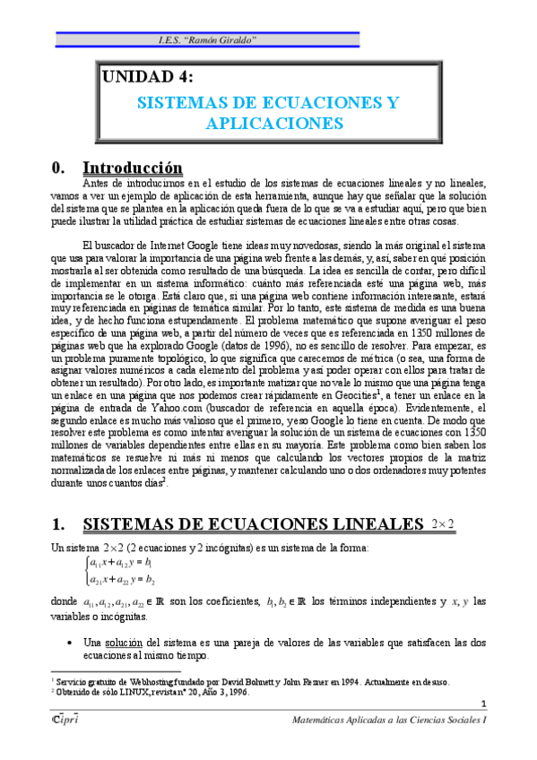 Miniatura del documento MACS1-UNIDAD4-SistemasdeEcuacionesyaplicaciones.pdf