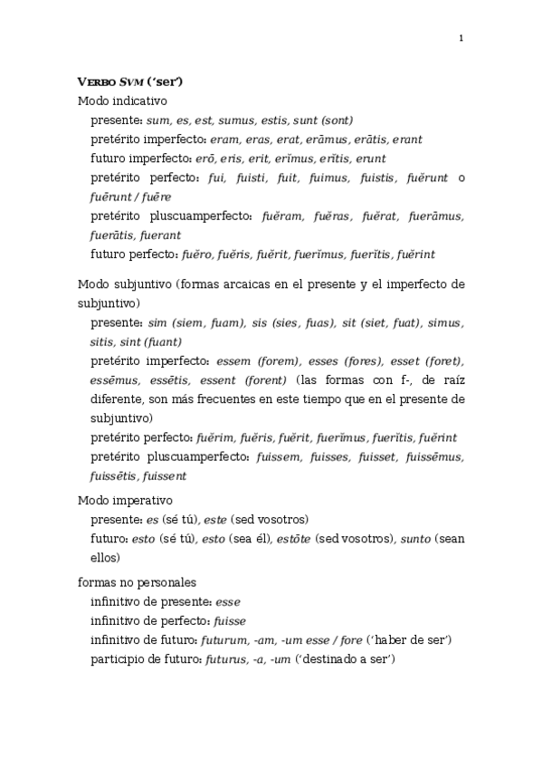 Miniatura del documento Conjugaciones-latinas-y-verbo-sum-.doc