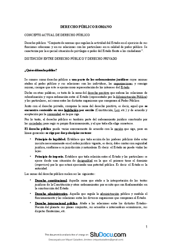 Miniatura del documento Apuntes COMPLETOS Derecho Público Romano.pdf