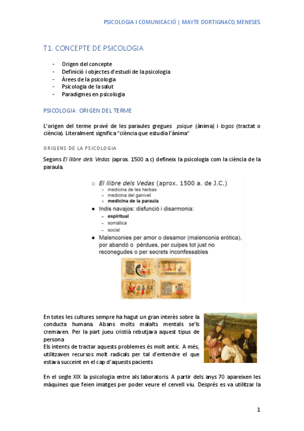 Miniatura del documento Psicologia 2022 apuntes completos.Psicología Apuntes completo 2022