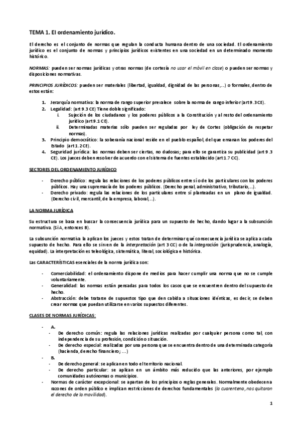 Miniatura del documento Tema 1. El ordenamiento jurídico.pdf