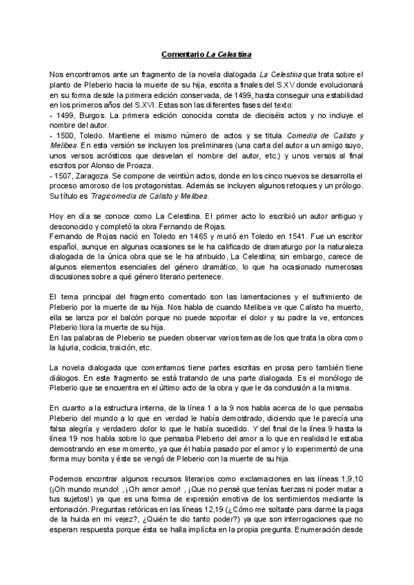 Miniatura del documento Comentario-La-Celestina.pdf
